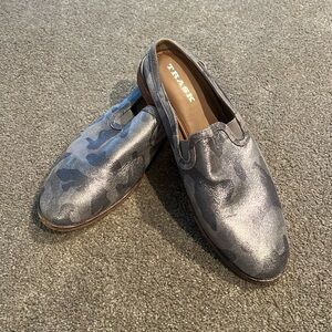 Trask Ashley Suede Slide Mules